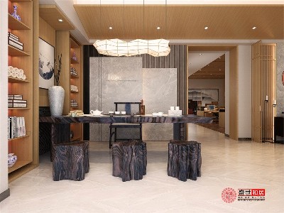 合肥1000平米新中式办公室设计拉斯维加斯正规
