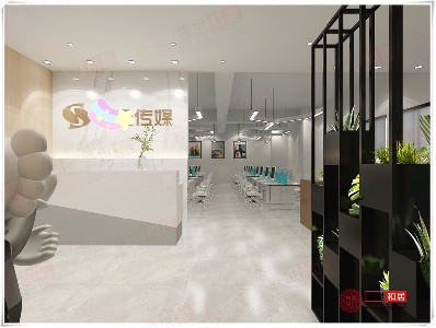 合肥传媒公司办公室装修效果图