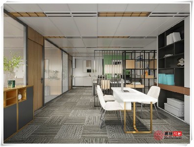 合肥现代轻奢风办公室装修