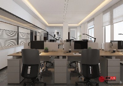 合肥高新区办公室装修设计公司案例